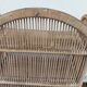 Vintage folding wicker furniture in its original condition