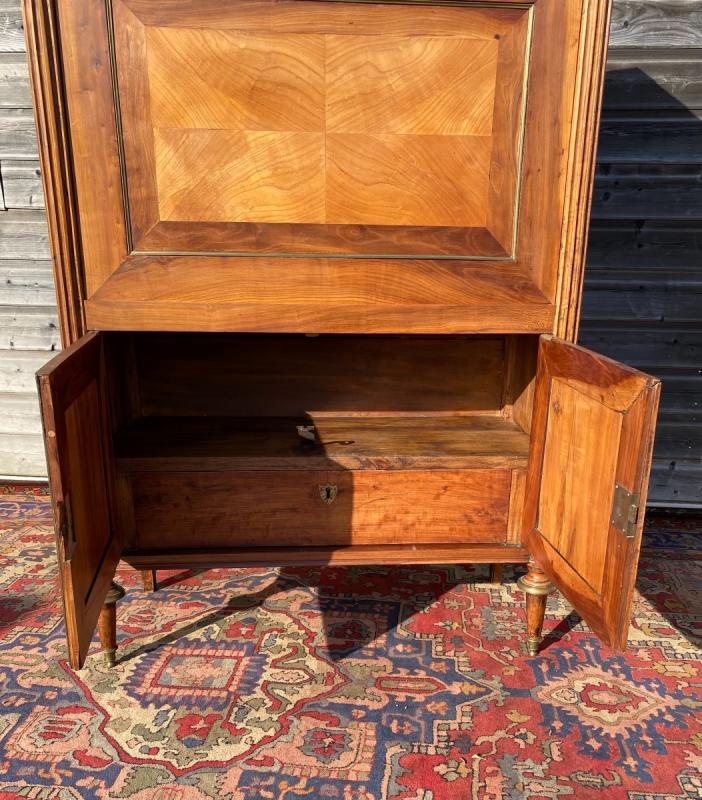 Louis XVI-era mahogany secretary