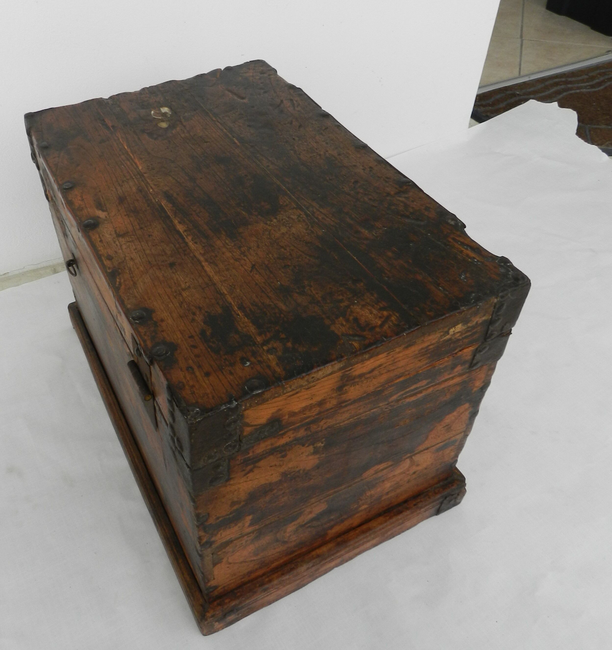 Old wooden chest