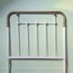 Asper metal headboard in white/brass color LA REDOUTE INTERIEURS