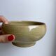Ceramic bowl / glazed pottery signed 60s-70s