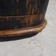 Small wooden canoe furniture, solid teak