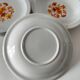 6 flower power plates from the 70s