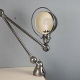 Jieldé desk lamp 2 arms 40cm industrial graphite vice Jean Louis Domecq vintage