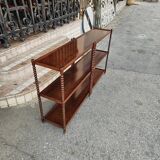 Large 20th century mahogany shelf