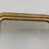 Very large Louis Philippe gilded trumeau mirror