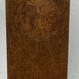 Chaise Arts and Crafts de William Birch par EG Punnett pour Liberty & Co. vers 1900