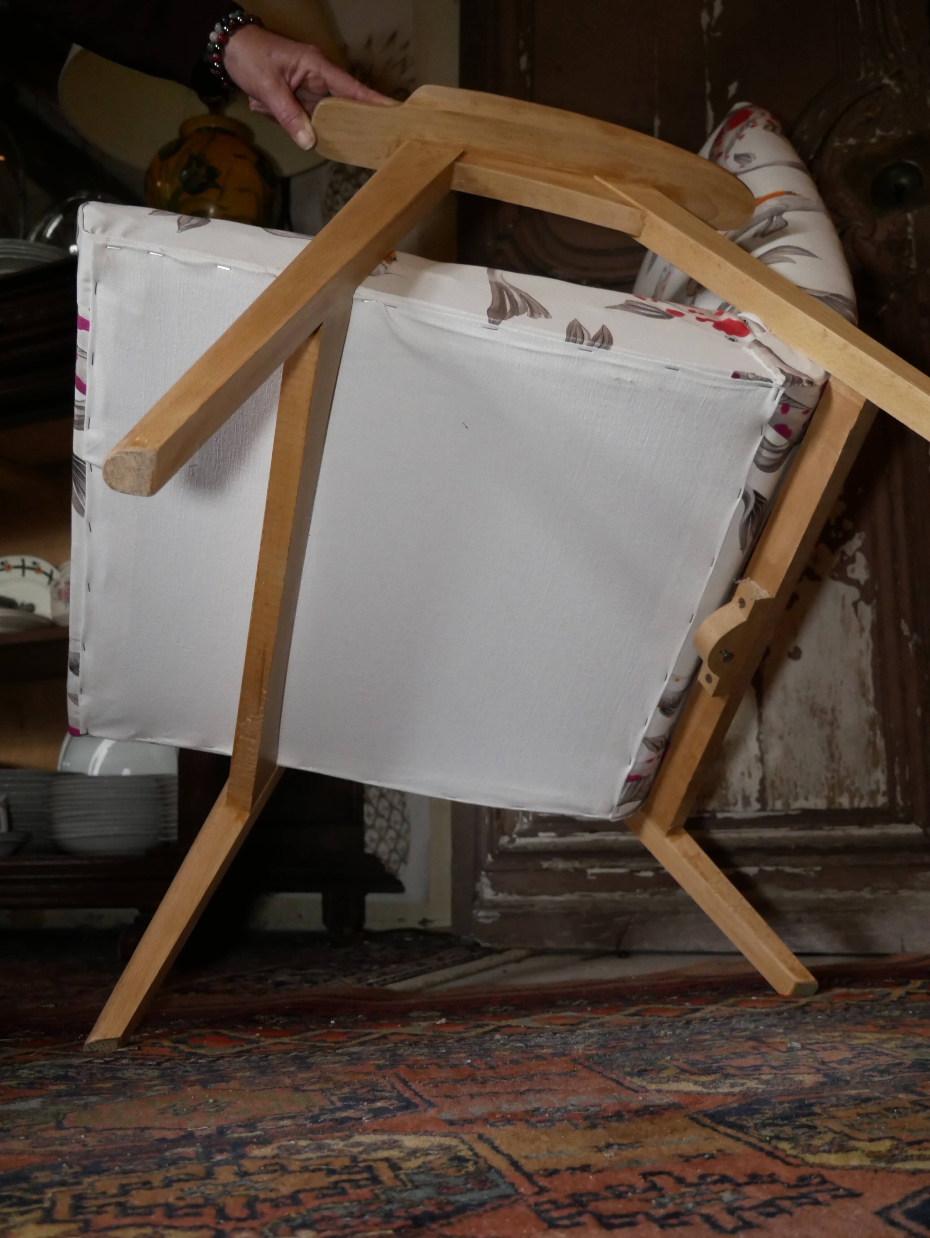 Scandinavian armchair Japandia