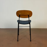 Wooden chairs and skaï