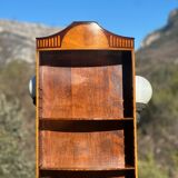 Flamed Mahogany Library in Regency style.