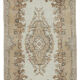 Hand-knotted turkish beige rug 175 cm x 285 cm