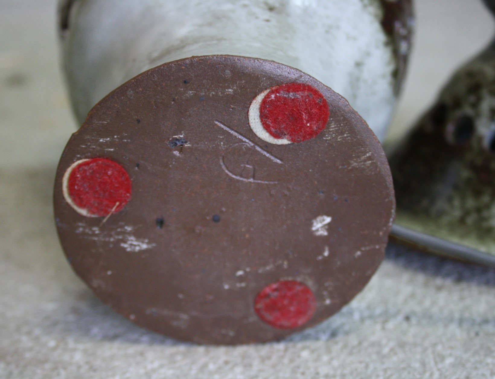 Lamp signed Thierry and Chantal Robert