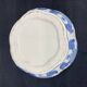 Chinese covered pot, box, jewelry box, pumpkin, white porcelain, China blue plant decor
