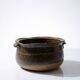 Marmite/old earthenware bowl from the 20th century, glazed stoneware from Puisaye.