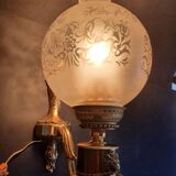 Pair of bronze wall sconces in Empire/Napoleon III style.
