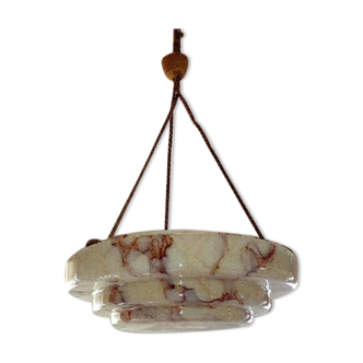 Art deco hanging lamp