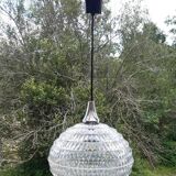 Vintage diamond pendant light