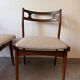 4 Scandinavian teak chairs Samcom Andersen Johannes