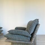 Fauteuil Grand Post Moderne des années 1980