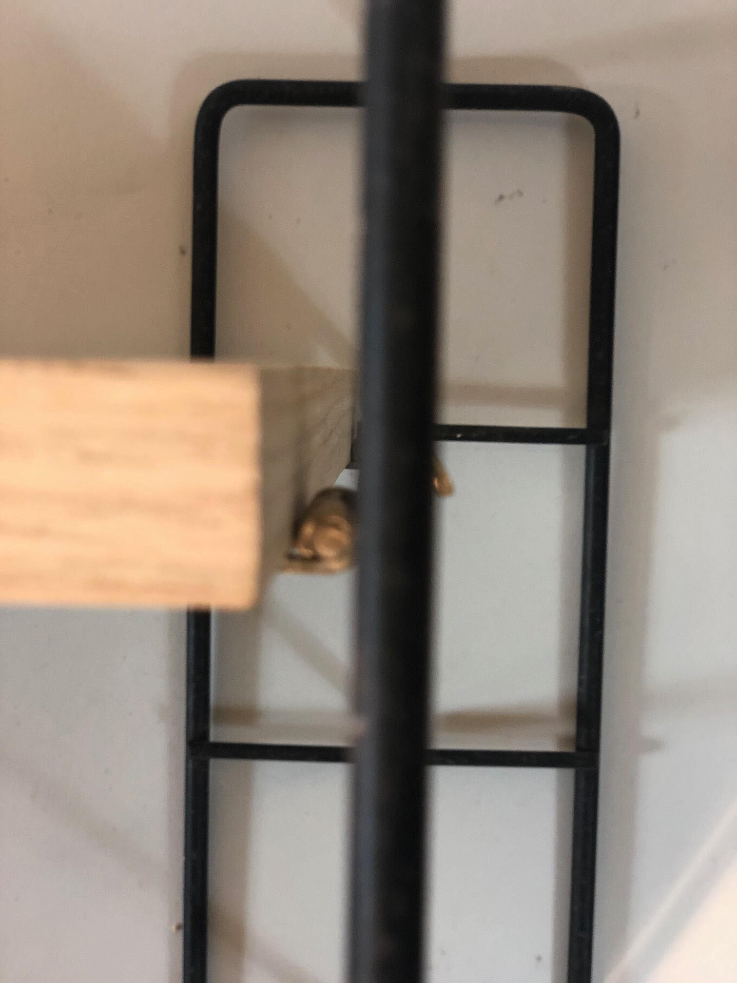 Vintage oak shelf 1960