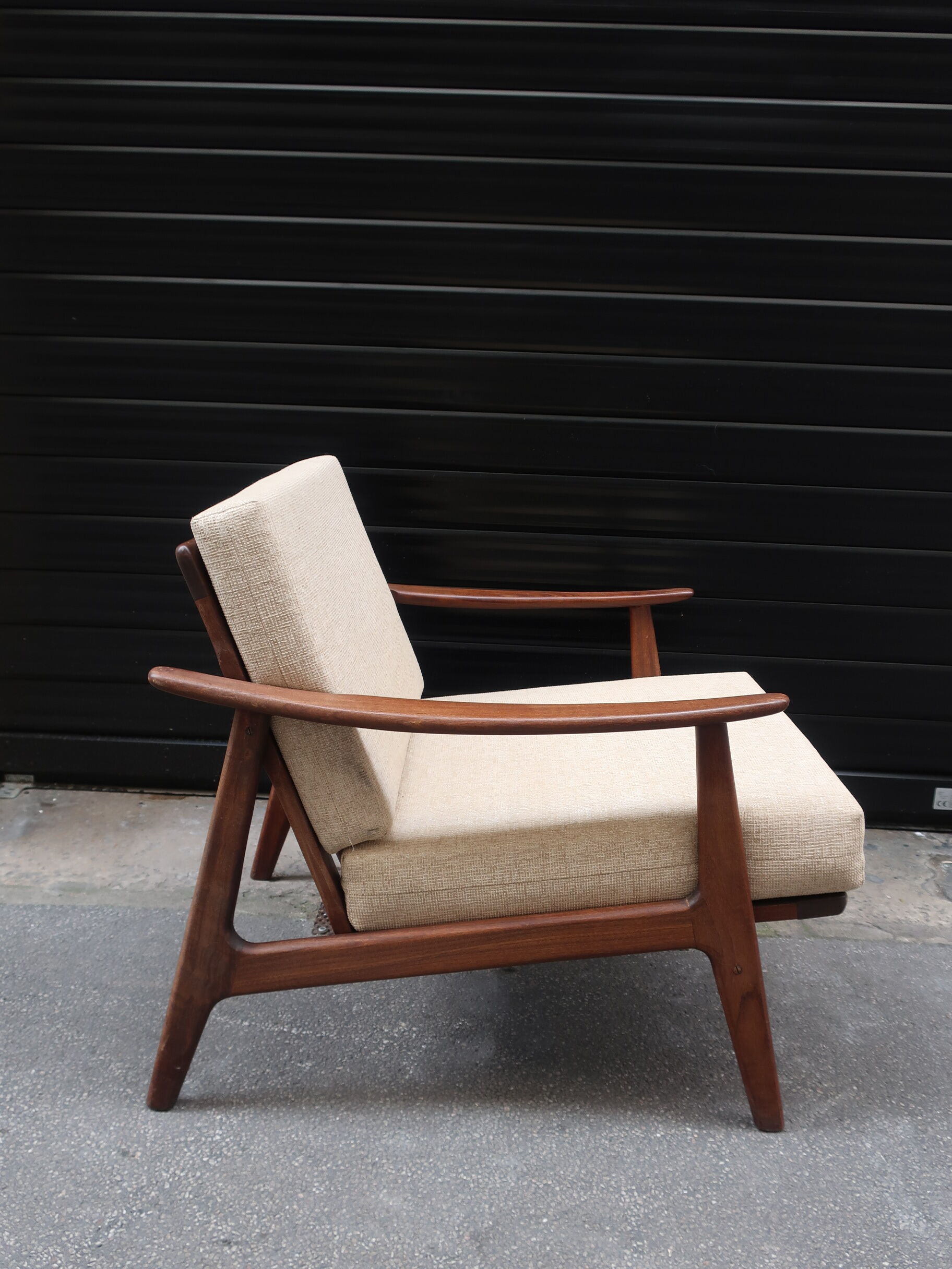 Danish teak armchair from the 60s