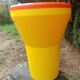 Stool/storage chest vintage, Comet, 70s