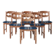 Lot de 6 chaises à manger