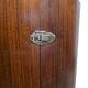 French Art Deco Mahogany round Bar Furniture, 1920/30s
