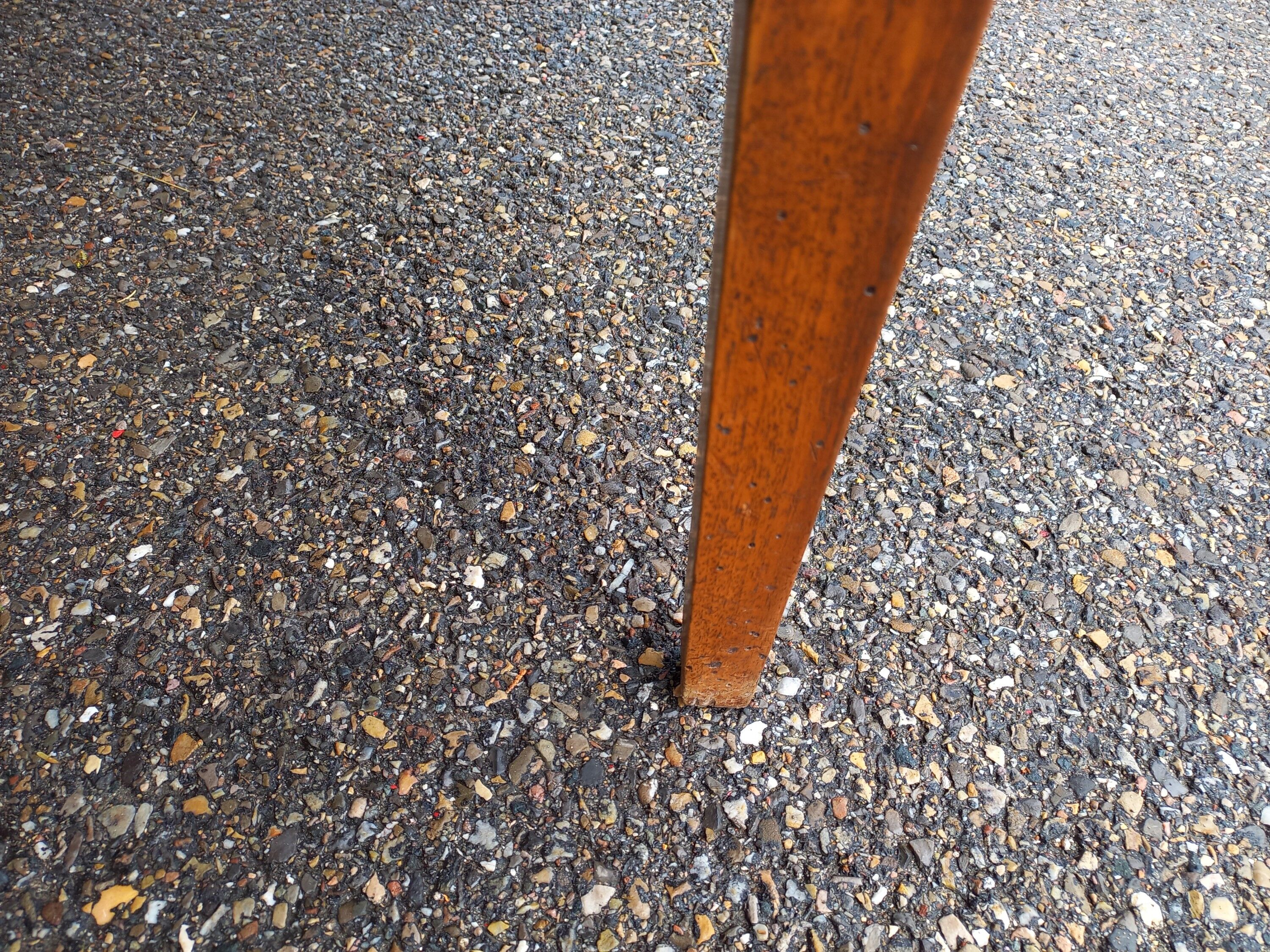 Oval farmhouse table 130 cm