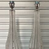 Pair of lamp legs Alberto Dona- Murano glass - 70s