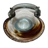 Jean Claude Novaro Glass Fruit Basket