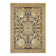 Handmade European Vintage Aubusson Kilim 296 cm x 426 cm