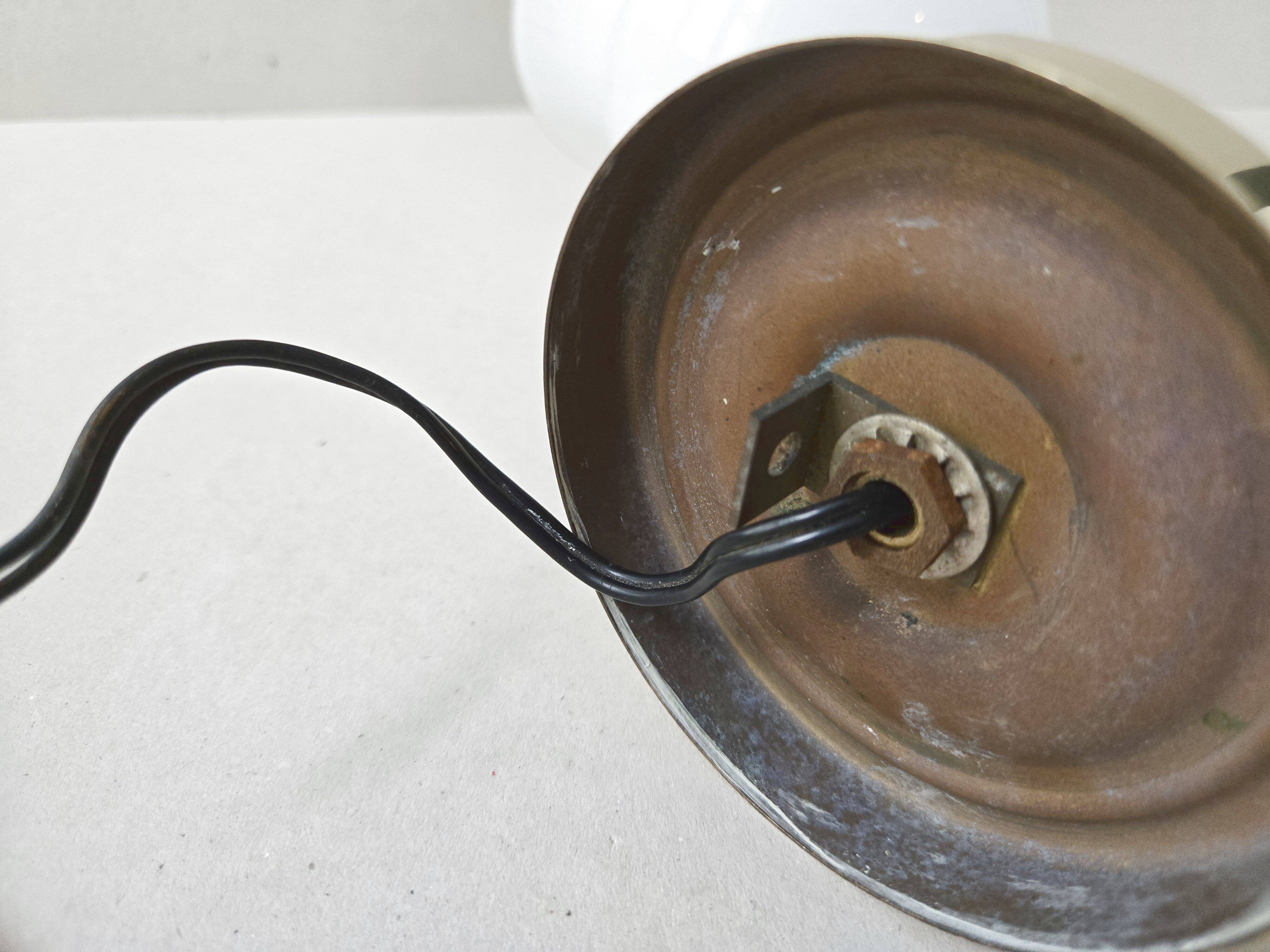 Pair of vintage wall lights Maison Lancel 1950