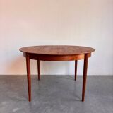 Vintage Danish dining table round