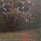 Signed oil on canvas, basket of flowers, early 20th century