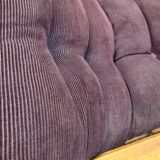 Sofa 1970 Ekström suede vintage design, Swedese edition