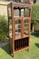 Music cabinet in walnut style Louis XVI