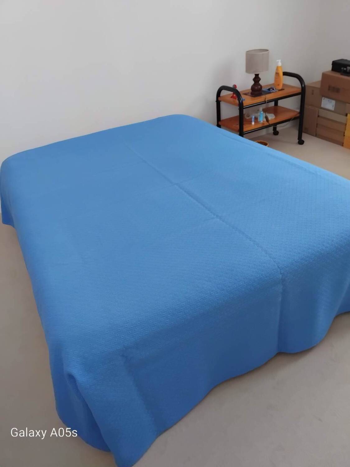 Vintage Boutis bedspread.