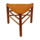 Scandinavian teak stool 1960