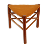 Scandinavian teak stool 1960