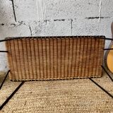Table basse en rotin Raoul Guys