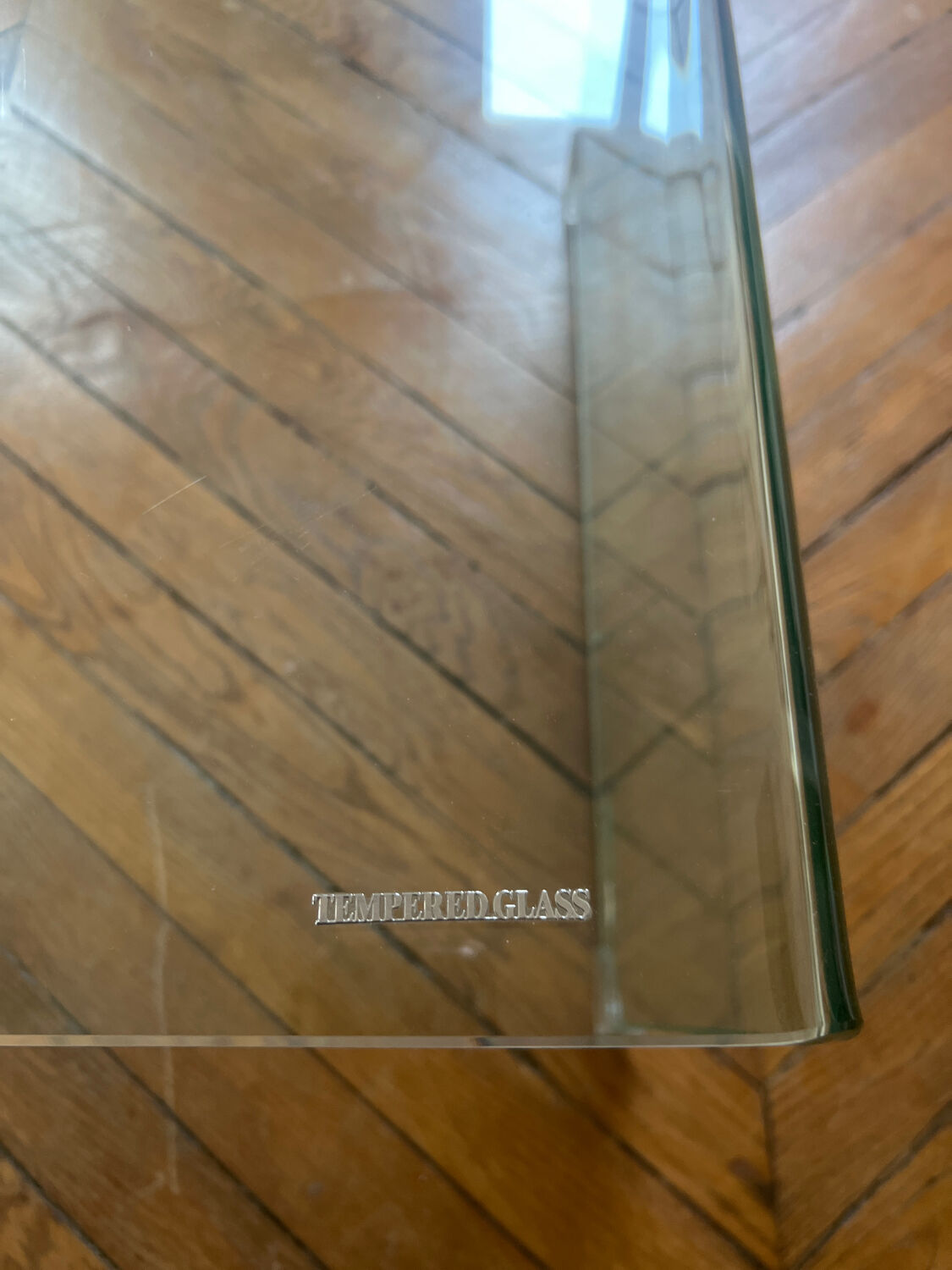 Table basse en verre trempé – Habitat – Modèle Gala