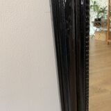 Miroir Louis Philippe noir ancien - 68x53cm