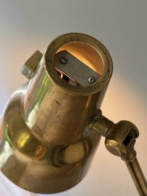 Falkensbergs Belysning brass floor lamp - Sweden 50s/60s