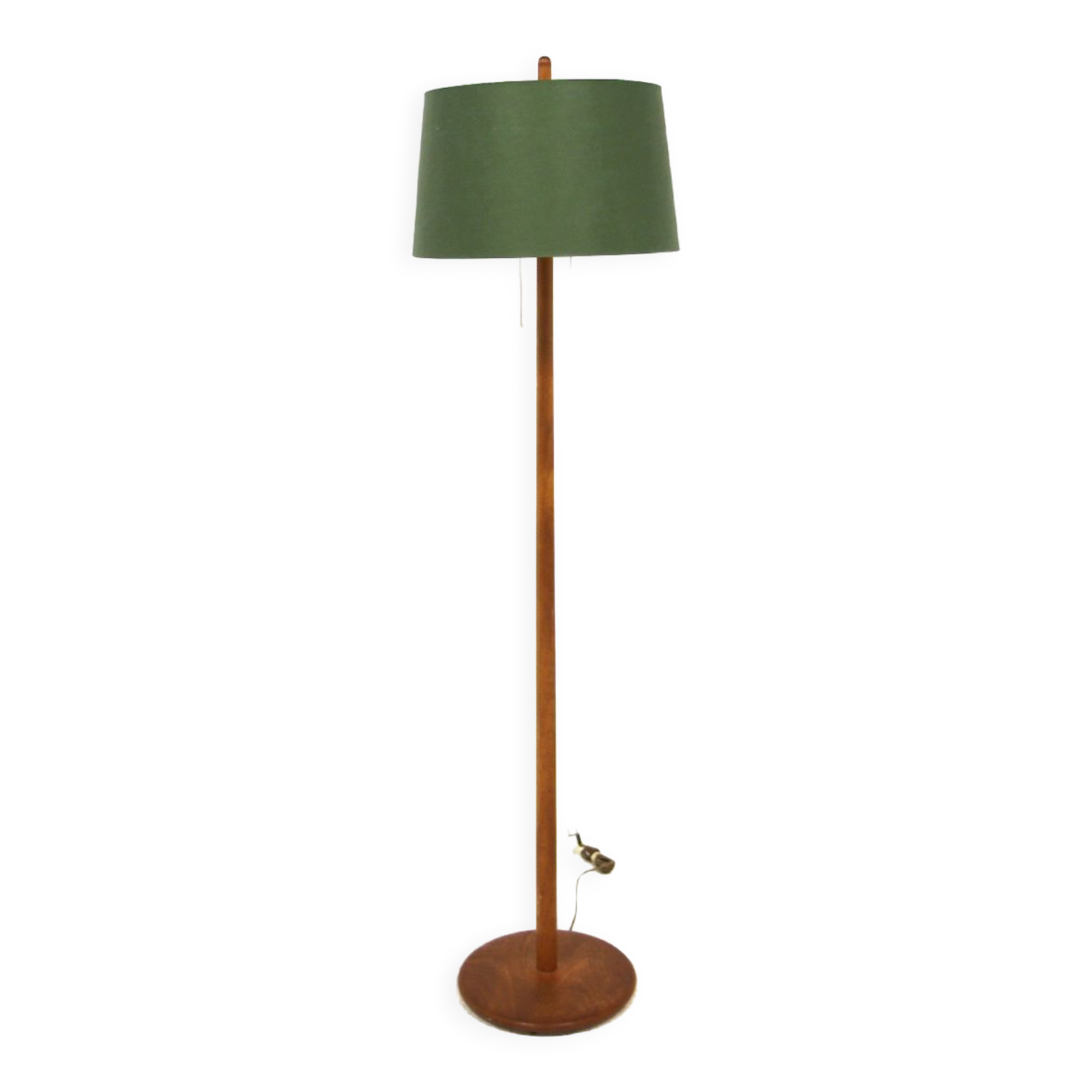 Scandinavian teak floor lamp, Bergboms, Sweden, 1950