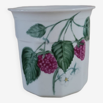 Pot à confiture en porcelaine