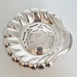 Silver scallop shell butter dish