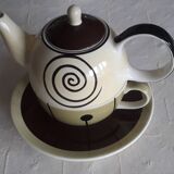 Vintage teapot signed Jodi-nv
