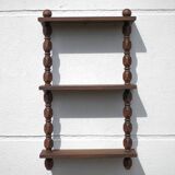 Vintage wooden shelf, vintage shelf, interior decoration