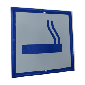 Plaque émaillée signalétique